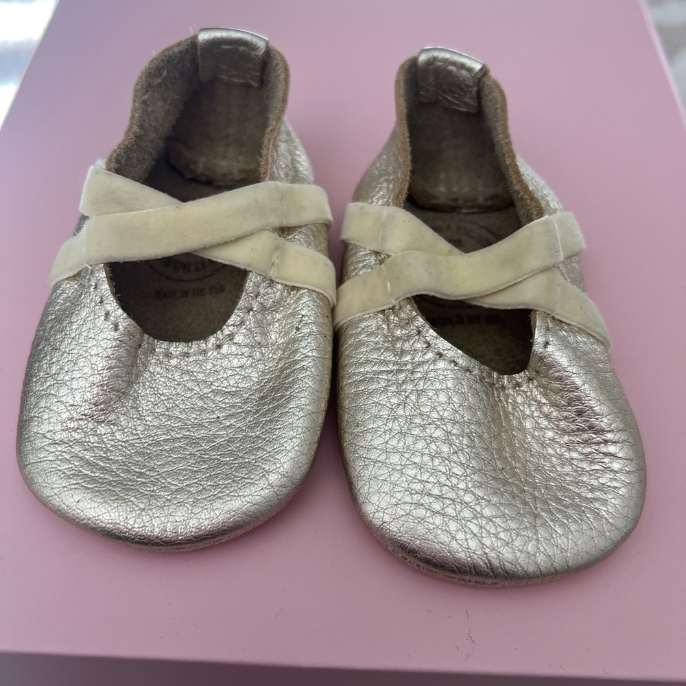 Freshly picked ballet slipper